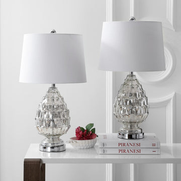Artichoke 25.5" Glass LED Table Lamp - JONATHAN Y